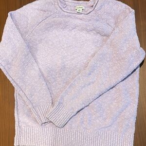 L.L.Bean Lavender Sweater